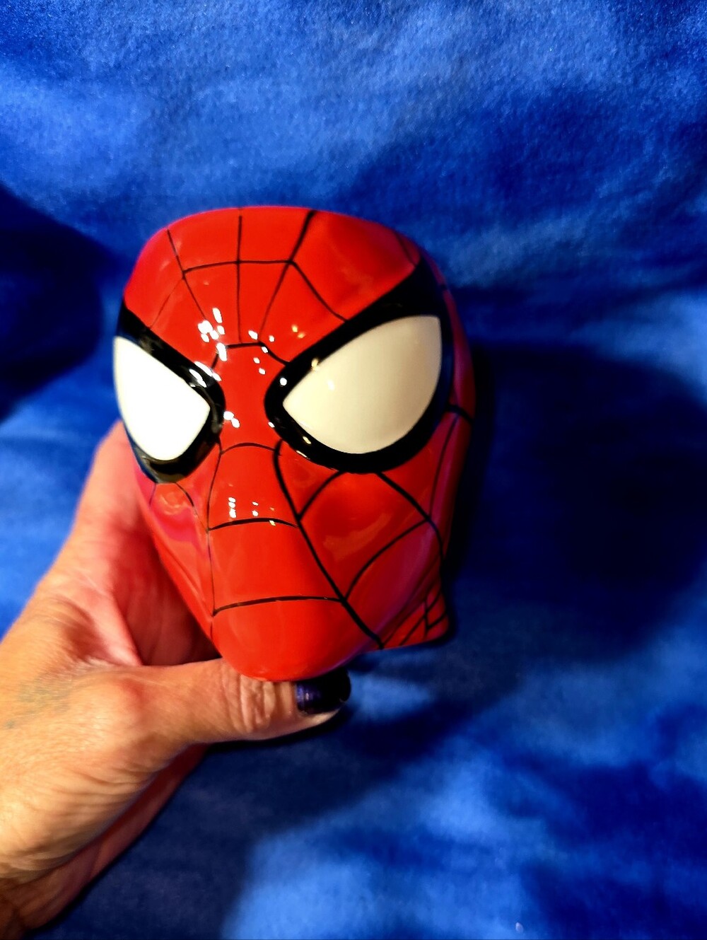 SPIDERMAN FACE MUG